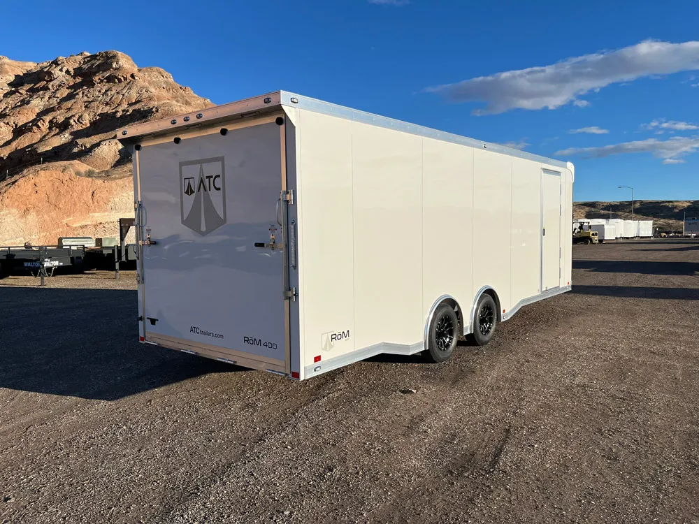 8.5 x 24 ATC ROM 400 Sport/Car Hauler White Right Rear