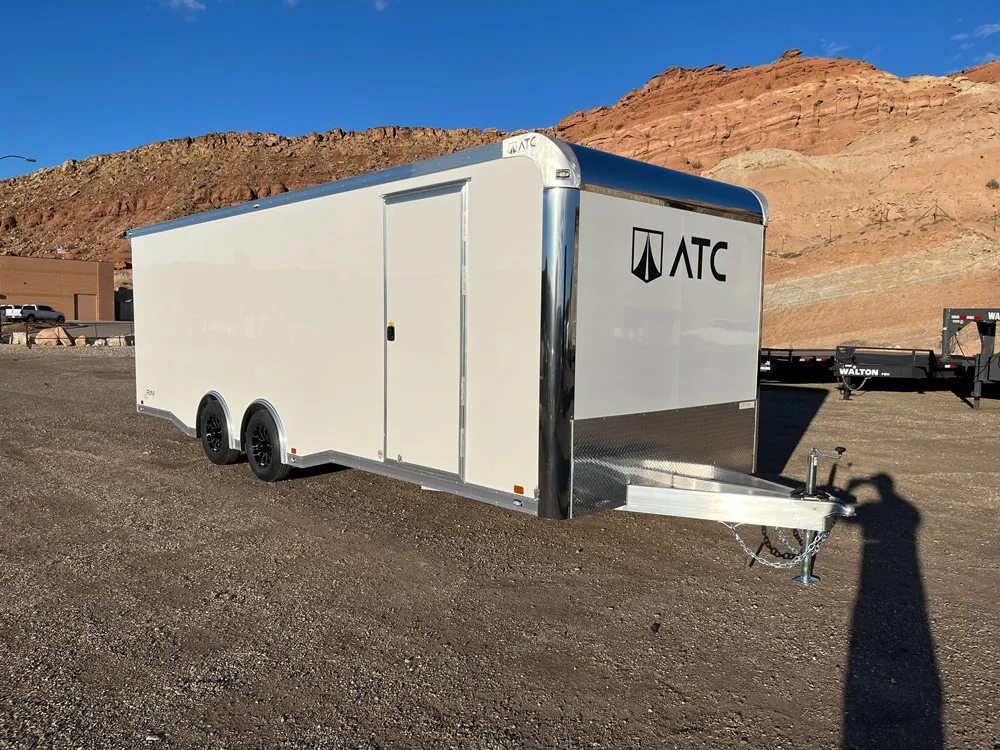 8.5 x 24 ATC ROM 400 Sport/Car Hauler White Right Front