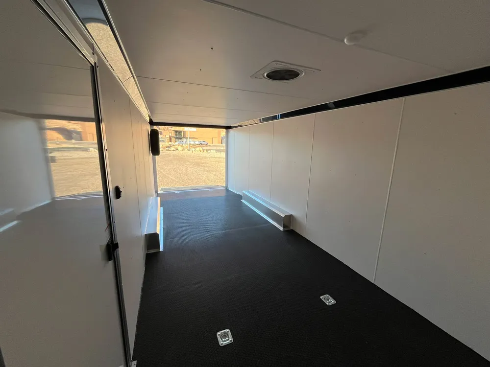 8.5 x 24 ATC ROM 400 Sport/Car Hauler White Inside Towards Rear