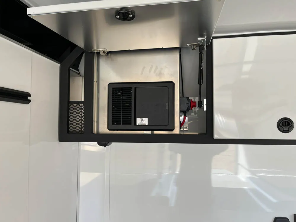 8.5 x 24 ATC ROM 450 Sport/Car Hauler Med Charcoal Inside Top Cabinet