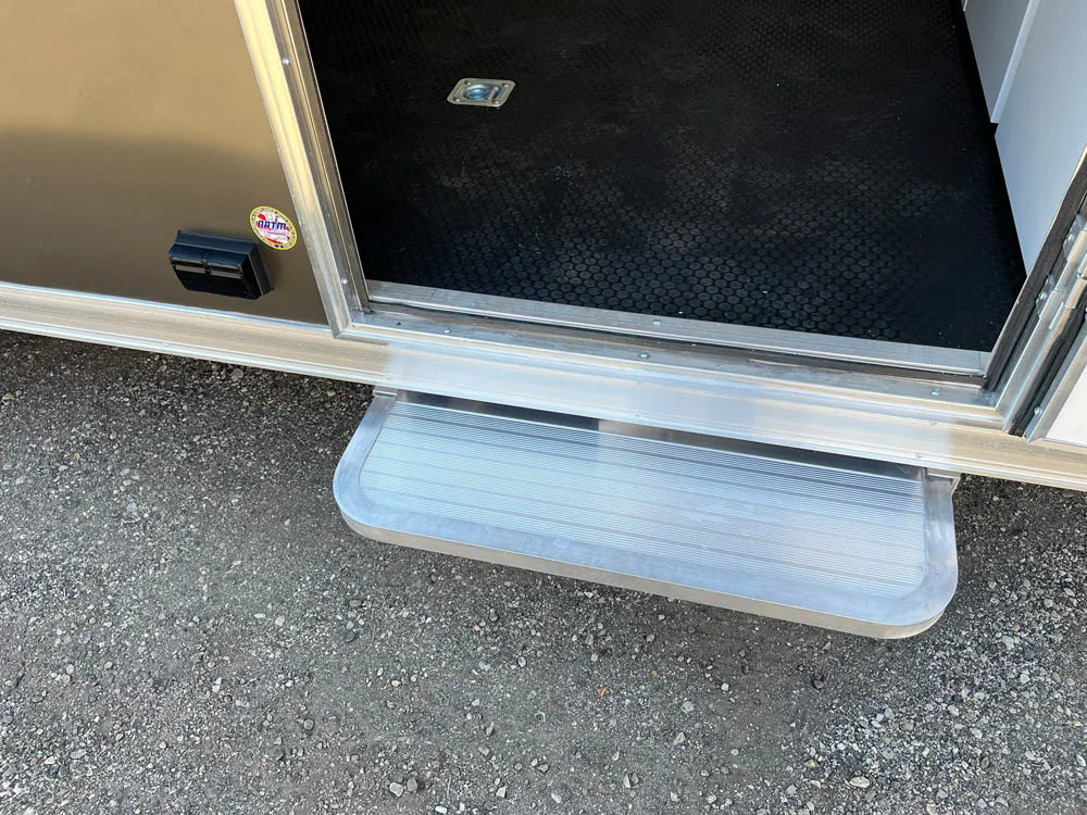 8.5 x 24 ATC ROM 450 Sport/Car Hauler Med Charcoal Side Door Step