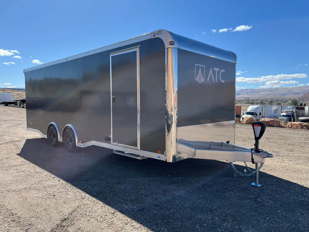 8.5 x 24 ATC ROM 450 Sport/Car Hauler Med Charcoal Right Front