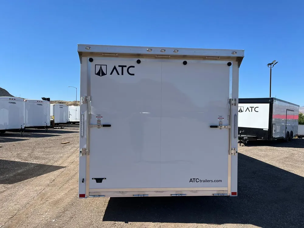 8.5 x 24 ATC ROM 450 Sport/Car Hauler Polar White rear