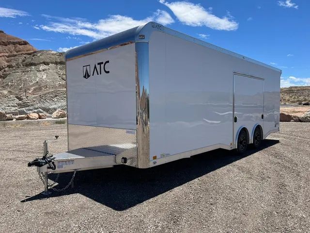 8.5 x 24 ATC ROM 450 Sport/Car Hauler Polar White