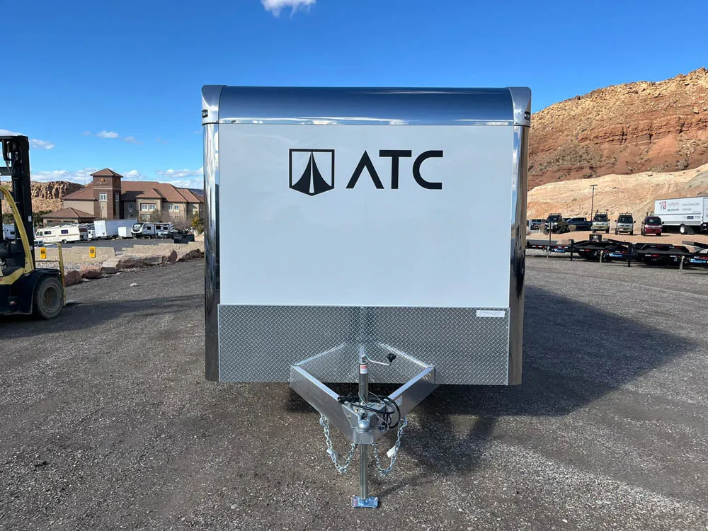 8.5 x 24 ATC ROM 450 Sport/Car Hauler White Front