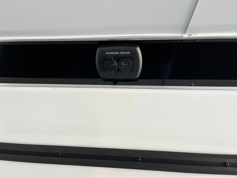 8.5 x 24 ATC ROM 450 Sport/Car Hauler White Charging Ports