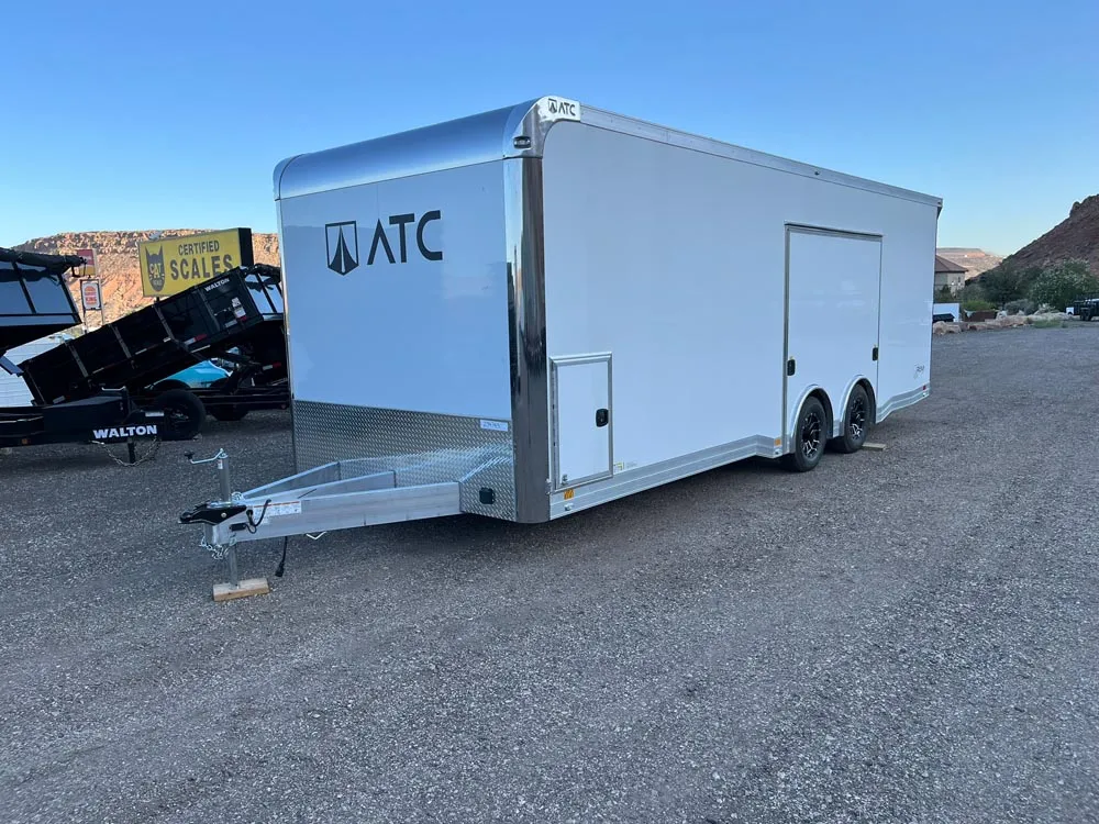 8.5 x 24 ATC ROM 550 Sport/Car Hauler Polar White