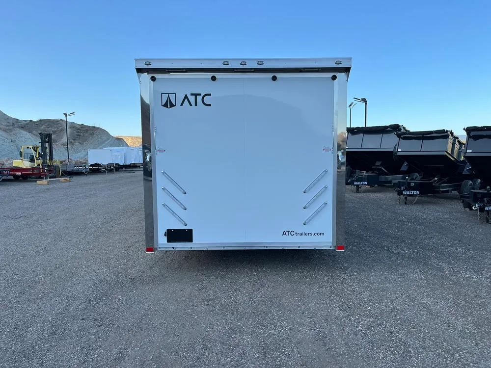 8.5 x 24 ATC ROM 550 Sport/Car Hauler Polar White rear
