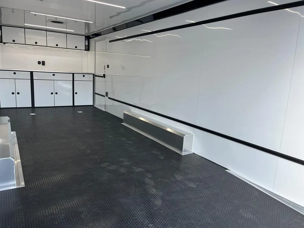 8.5 x 24 ATC ROM 550 Sport/Car Hauler Polar White inside floor