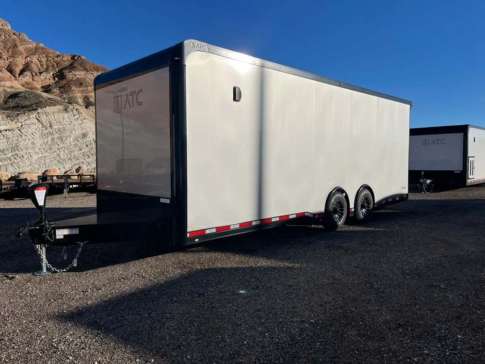 8.5 x 24 ATC ROM 550 Sport/Car Hauler Silver Frost