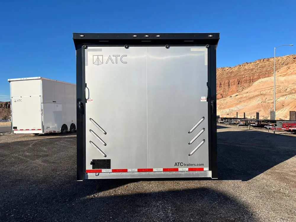 8.5 x 24 ATC ROM 550 Sport/Car Hauler Silver Frost rear