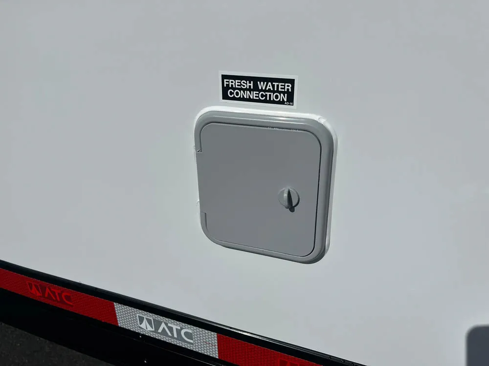 8.5 x 24 ATC ROM 550 Sport/Car Hauler White Water Door