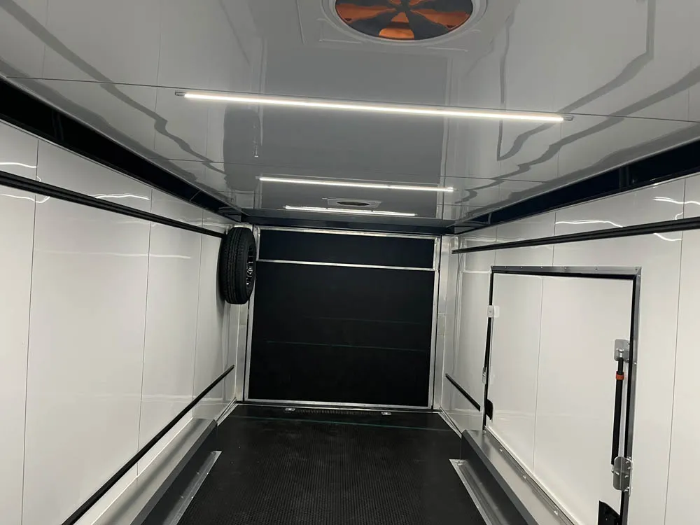 8.5 x 24 ATC ROM 550 Sport/Car Hauler White Inside Towards Rear