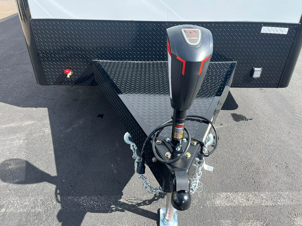 8.5 x 24 ATC ROM 550 Sport/Car Hauler White Jack