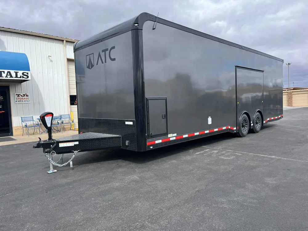 8.5 x 28 ATC ROM 550 Sport/Car Hauler Med Charcoal