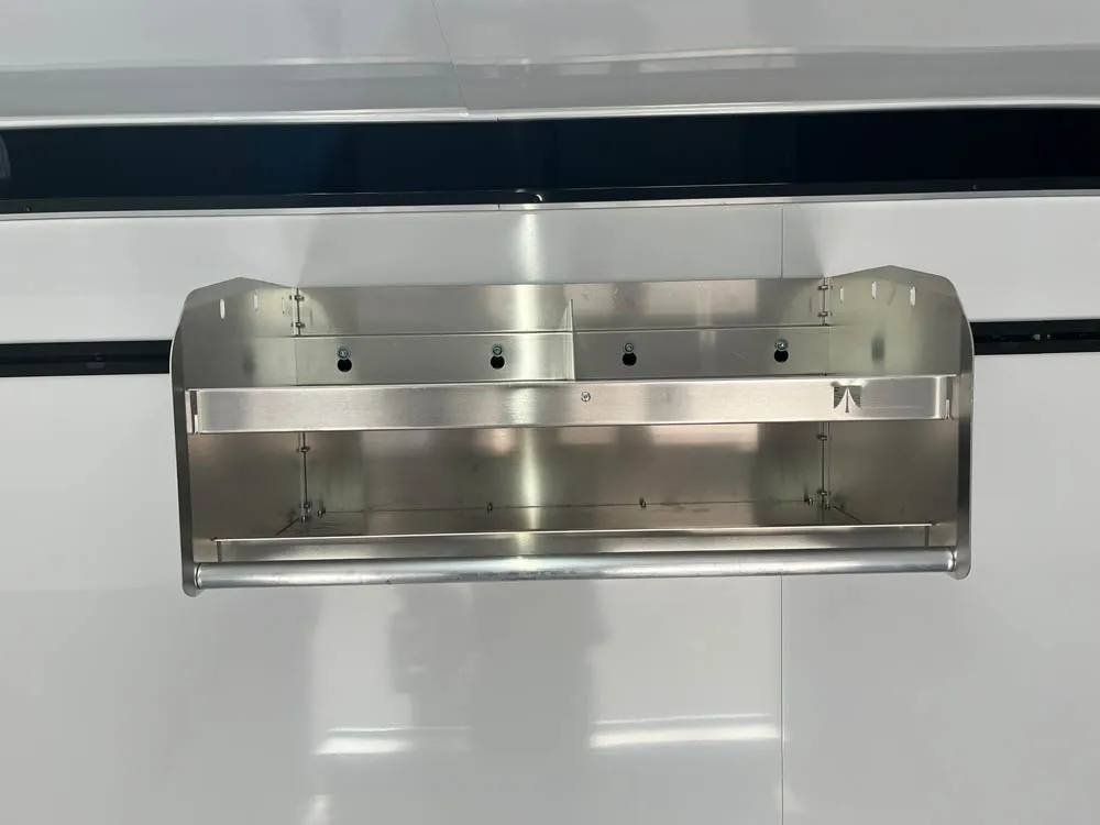 8.5 x 28 ATC ROM 550 Sport/Car Hauler Med Charcoal Wall Storage