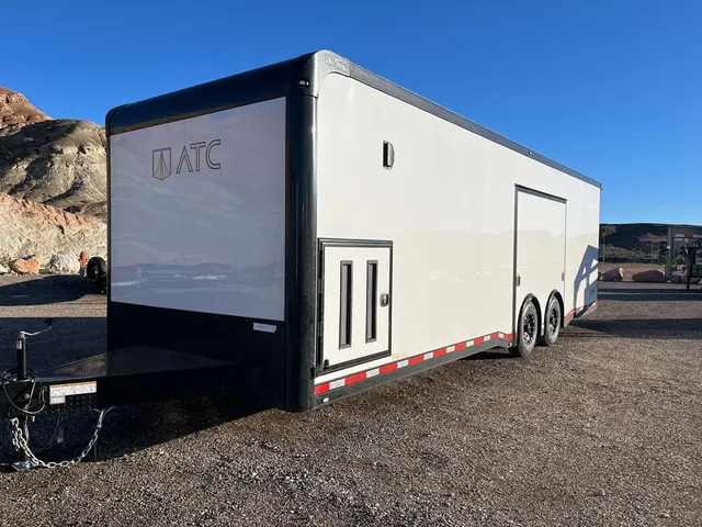 8.5 x 28 ATC ROM 550 Sport/Car Hauler Polar White
