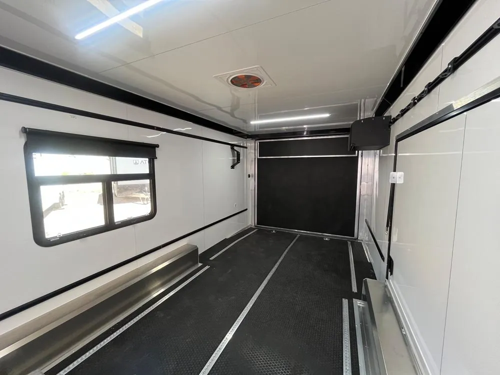 8.5 x 32 ATC ROM 550 Sport/Car Hauler Polar White inside towards back