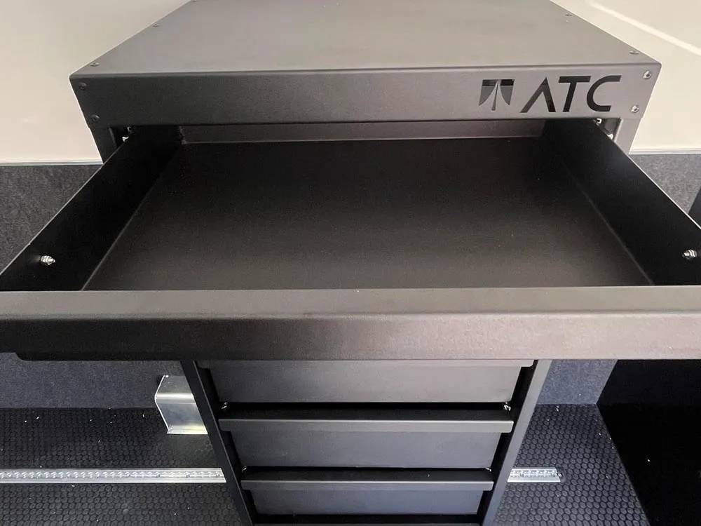8.5 x 32 ATC ROM 550 Sport/Car Hauler Polar White tool box top drawer