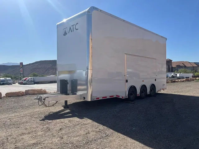 8.5 x 24 ATC ROM 550 Sport/Car Hauler White