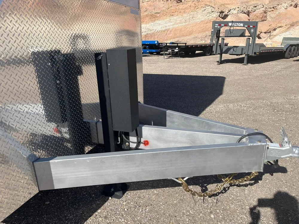 8.5 x 24 ATC ROM 800 Sport/Car Hauler Stacker White right side tongue