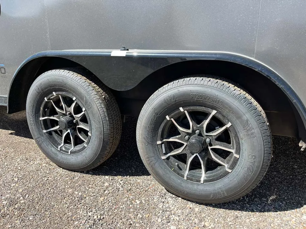 7.5 x 14 ATC STO 450 Cargo Trailer Tandem Med Charcoal tires