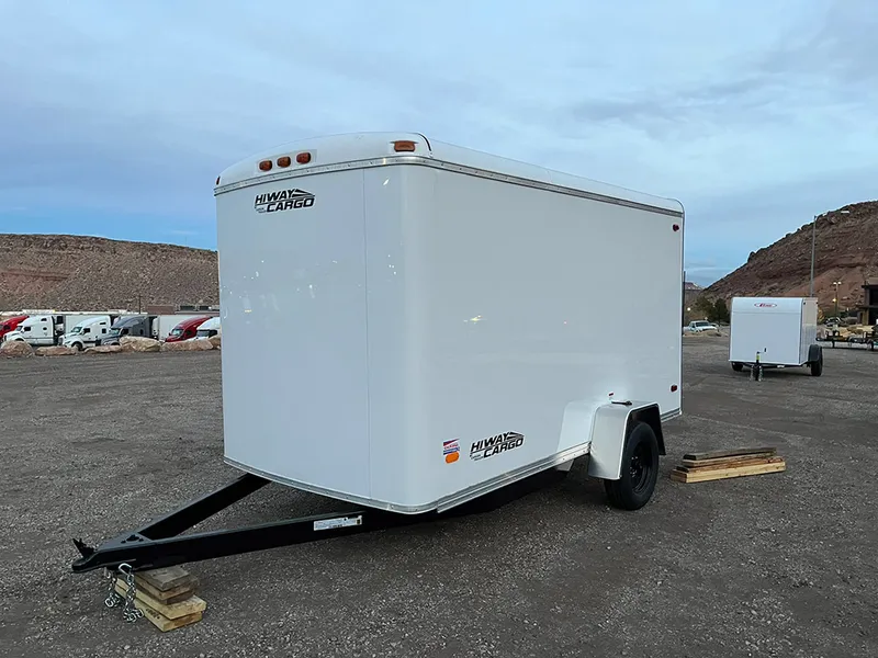 6 x 12 Carson HiWay Cargo Trailer Single Ramp Door