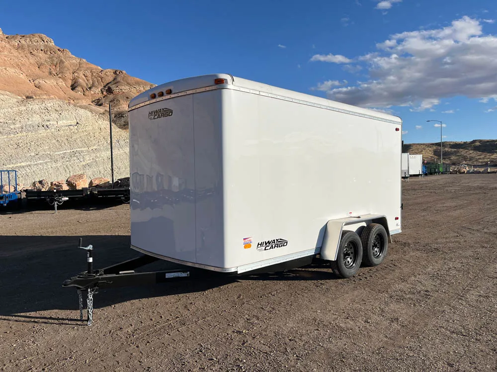 7 x 14 Carson HiWay Cargo Trailer Tandem Barns Doors