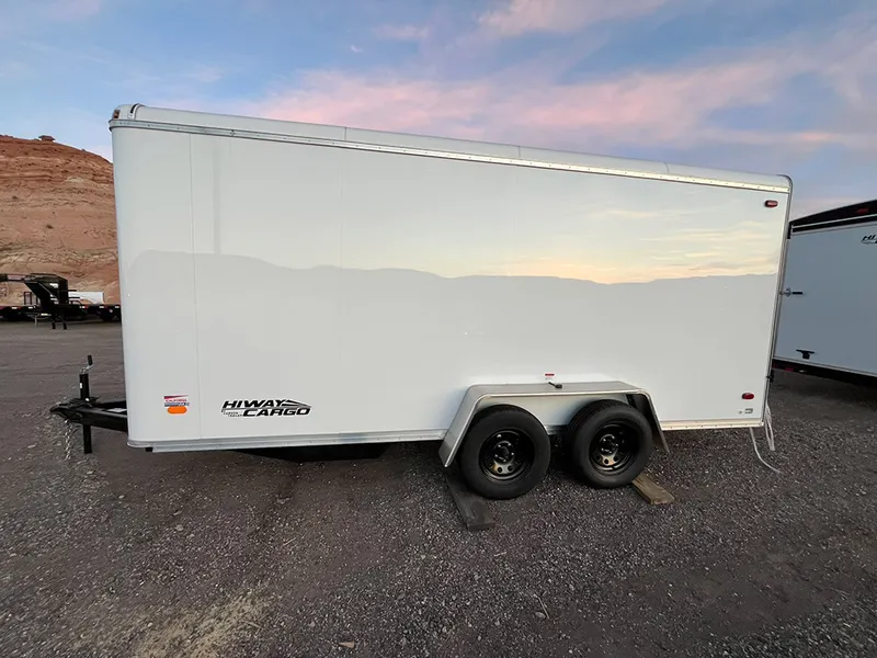 7 x 14 Carson HiWay Cargo Trailer - Tandem - Ramp Door