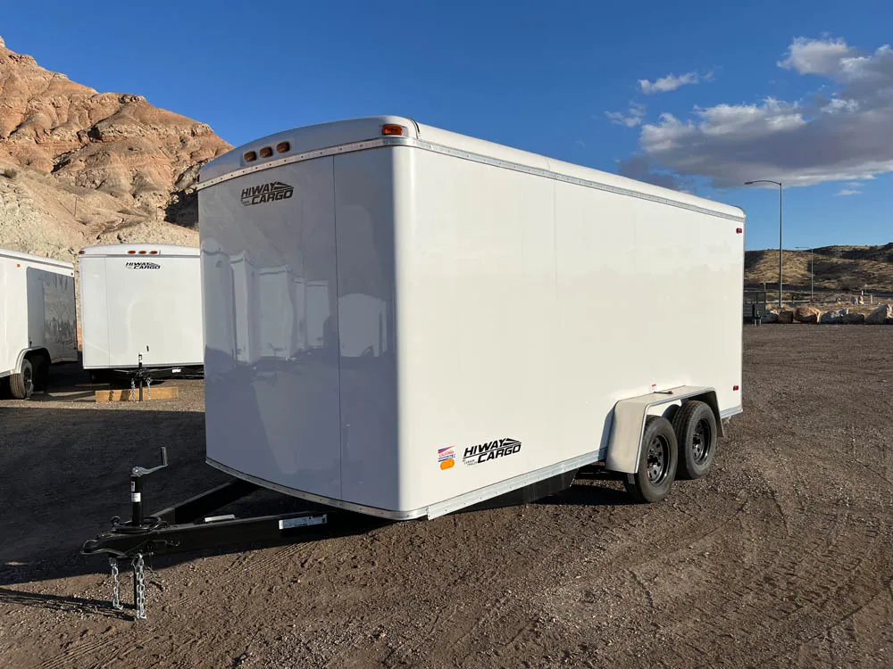 7 x 16 Carson HiWay Cargo Trailer Tandem Ramp Door