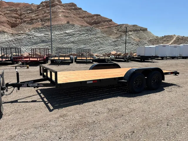 7 x 16 GMS Flat Bed Trailer 7K Tandem