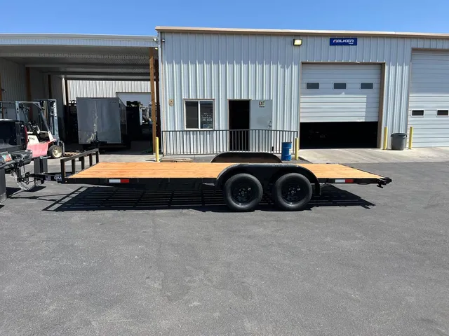 7 x 18 GMS Flat Bed Trailer 7K Tandem