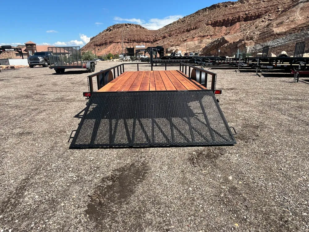 7 x 14 GMS Utility Trailer Single rear ramp