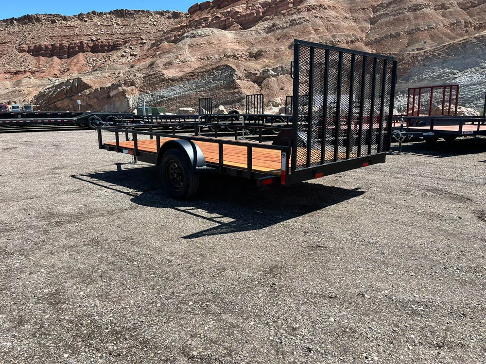 7 x 14 GMS Utility Trailer Single left rear