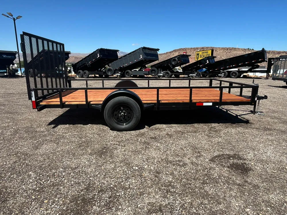 7 x 14 GMS Utility Trailer Single right side