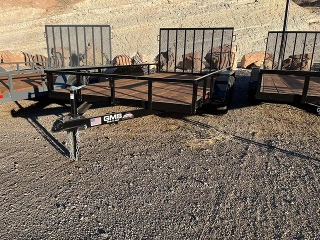 7 x 14 GMS Utility Trailer Tandem Black