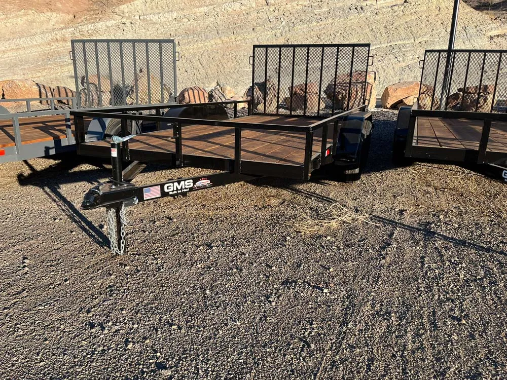 7 x 14 GMS Utility Trailer Tandem Black