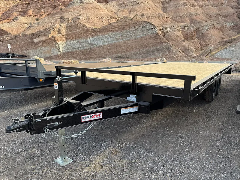 8.5 x 20 Innovative Deckover Trailer 14K Tandem