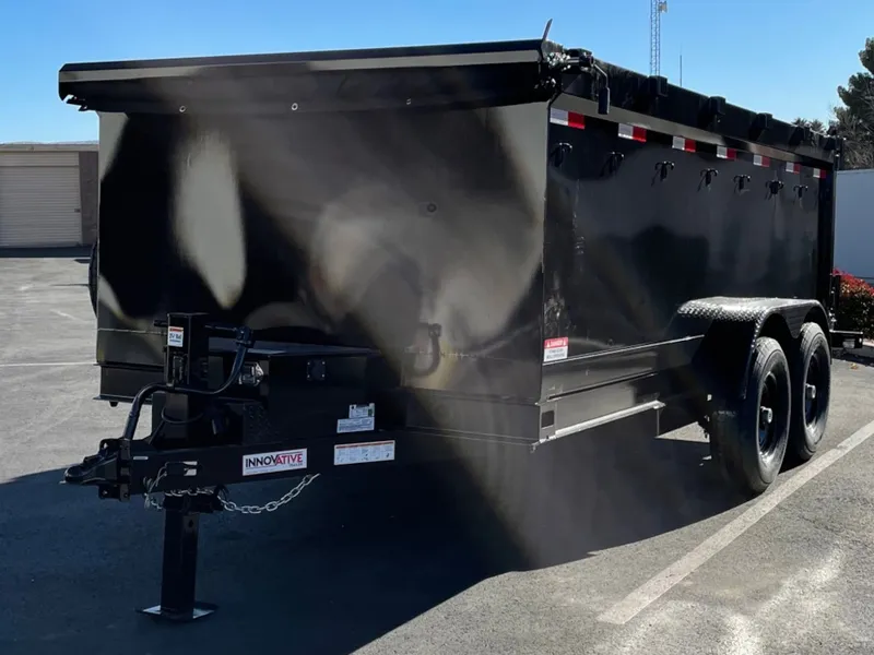 7 x 14 Innovative Dump Trailer 14k Side 44in Sides