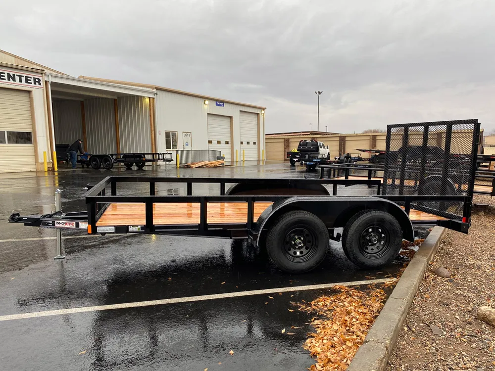 7 x 14 Innovative Utility Trailer 6K Tandem left side