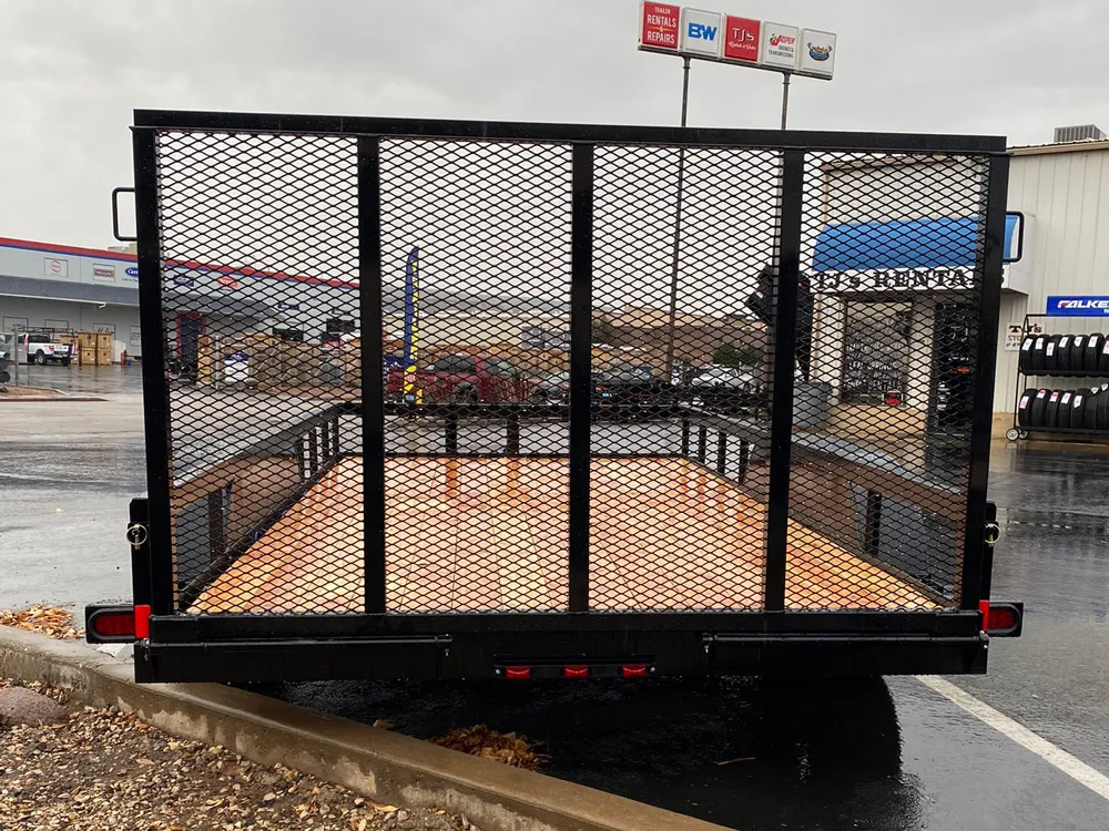 7 x 14 Innovative Utility Trailer 6K Tandem rear