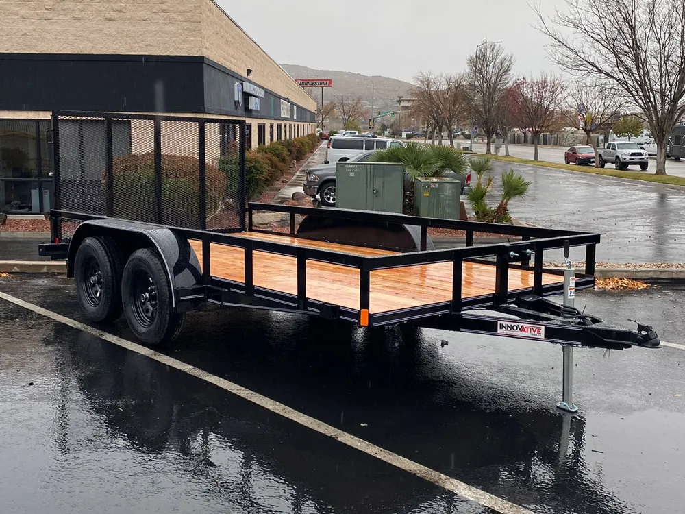 7 x 14 Innovative Utility Trailer 6K Tandem front right
