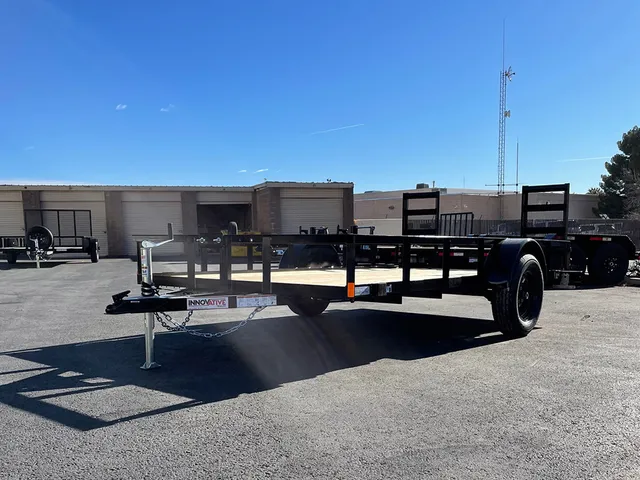 6 x 12 Innovative Utility Trailer Single Dual Ramps