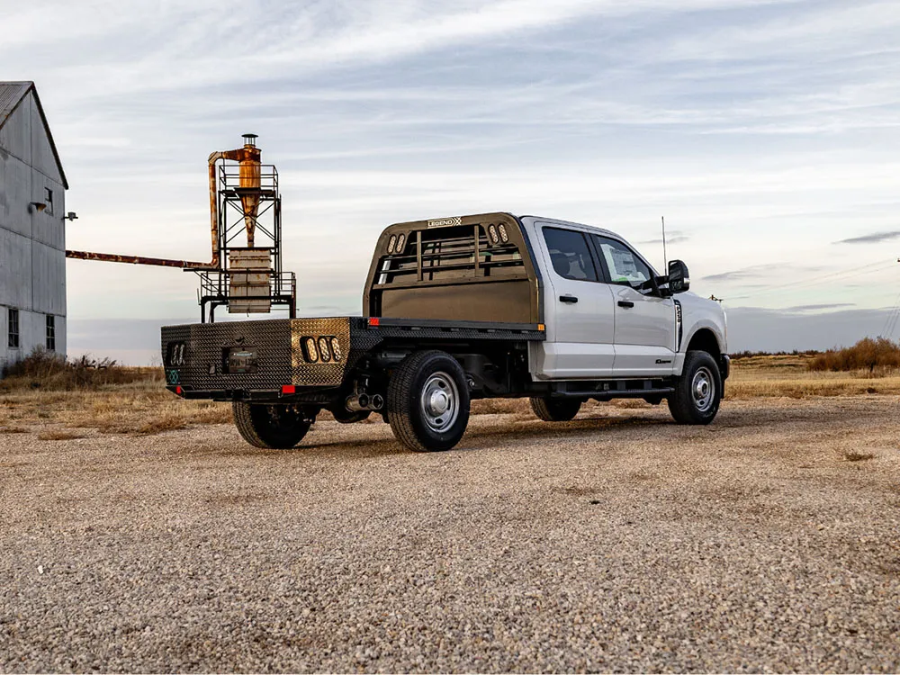 LEGEND X Spartan Series Truck Bed Cab & Chassis 1999-Current 9'4" Long Bed Dual Rear Wheel on truck
