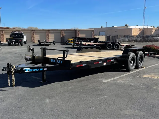 7 x 20 Teton Tilt Trailer 3/4 14K w/Lock Out