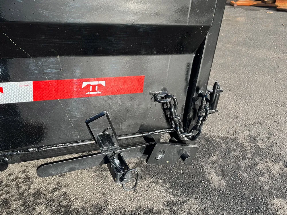 7 x 14 Teton Dump Trailer 14k Gate Latch