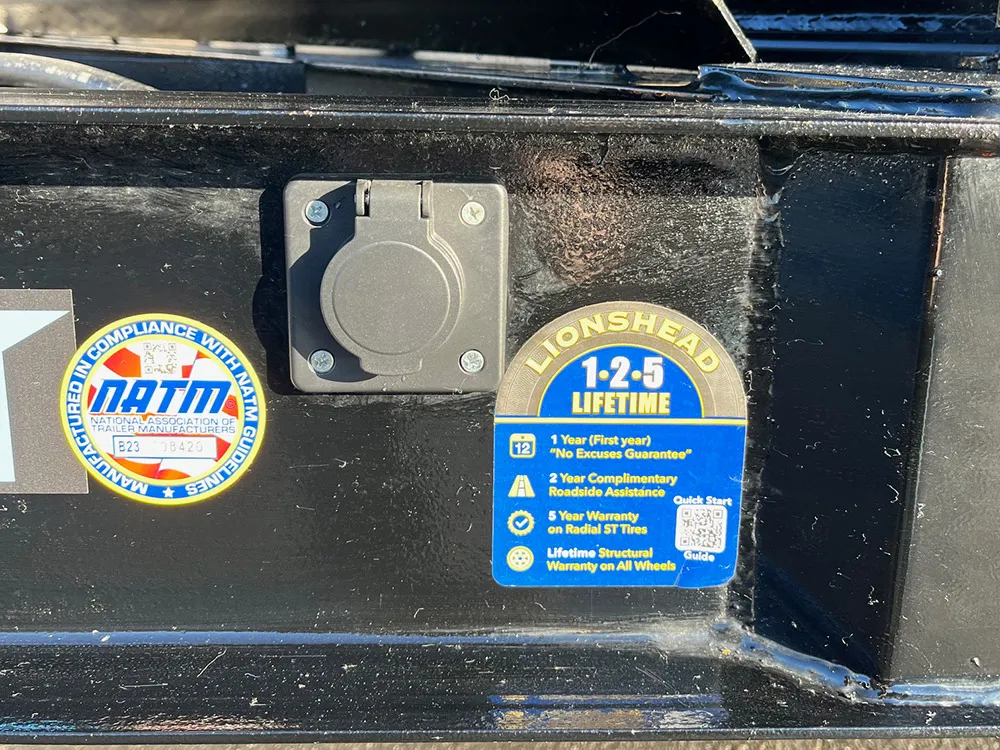 7 x 14 Teton Dump Trailer 14k Guarantee