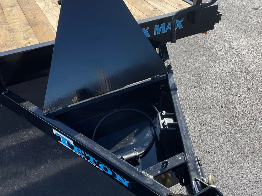 7 x 20 Teton Tilt Trailer 3/4 14K toolbox