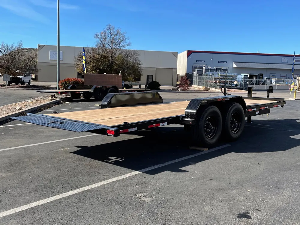 7 x 20 Teton Tilt Trailer 3/4 16K right rear