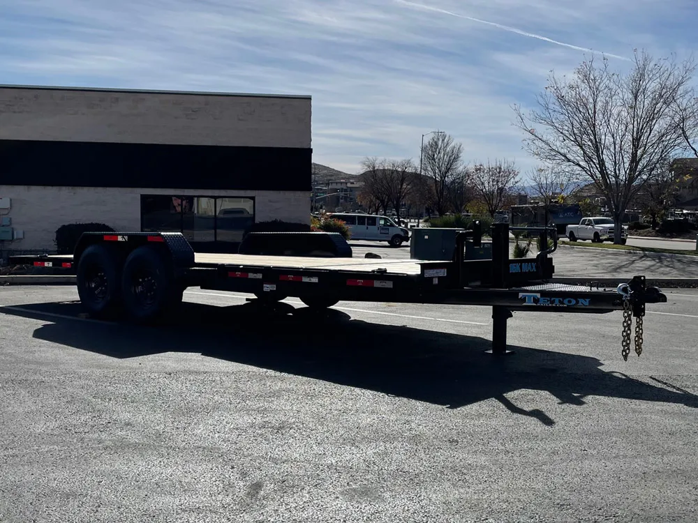 7 x 20 Teton Tilt Trailer 3/4 16K right front